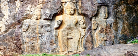 Buduruwagala Rock Temple