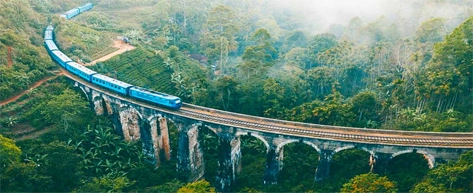 Ella Railway Station & Nine Arches Bridge