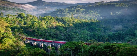 Ella Railway Station & Nine Arches Bridge