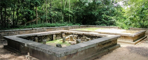 Ritigala Forest Monastery Ruins